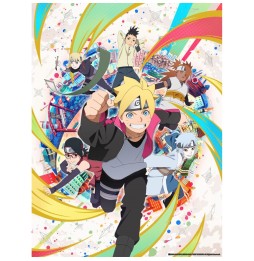 Golden Poster Naruto - Boruto Personnages