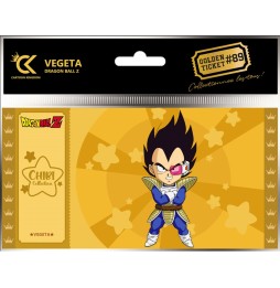 Golden Ticket Dragon Ball Z - Chibi Vegeta