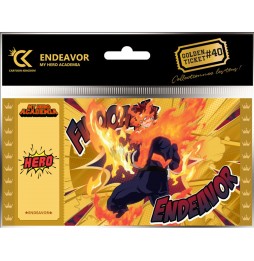 Golden Ticket My Hero Academia - V2 Endeavor