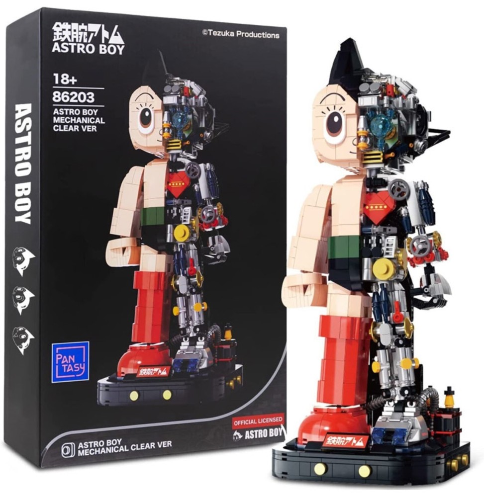 Set A Construire Astro Boy - Mechanical Clear Light 32cm
