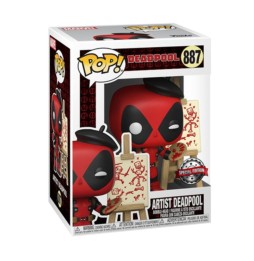 Figurine Marvel - Deadpool 30Th Artist Deadpool Exclu Pop 10cm