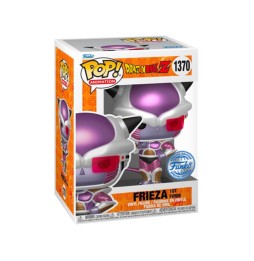 Figurine Dragon Ball Z - First Form Frieza Metallic Exclu Pop 10cm