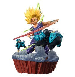 Figurine Dragon Ball Z - Super Saiyan 2 Son Gohan Anger Exploding Into Power Figuarts Zero 20cm