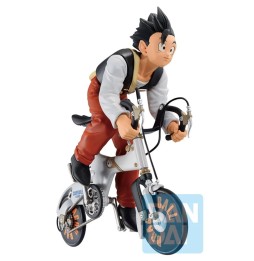 Figurine Dragon Ball Z - Son Gohan On Bike Ichibansho Snap Collection 18cm