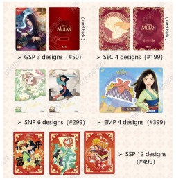 Carte À Collectionner Cardfun Disney - Mulan Display de 10 Boosters