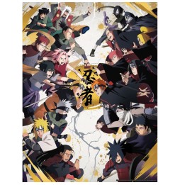 Poster Naruto Shippuden - Golden Poster 03 Personnages 30X40cm
