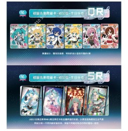 Trading Cards Hatsune Miku - Collector Card Display 18 Boosters 5 Cartes