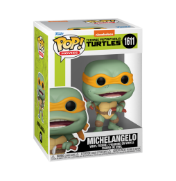 Figurine TMNT Tortues Ninja - Michelangelo Sausage Link Nunchucks Pop 10cm