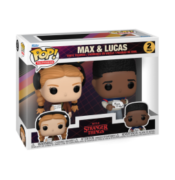 Figurine Stranger Things Pop S4 - Max & Lucas 2Pk Pop 10cm