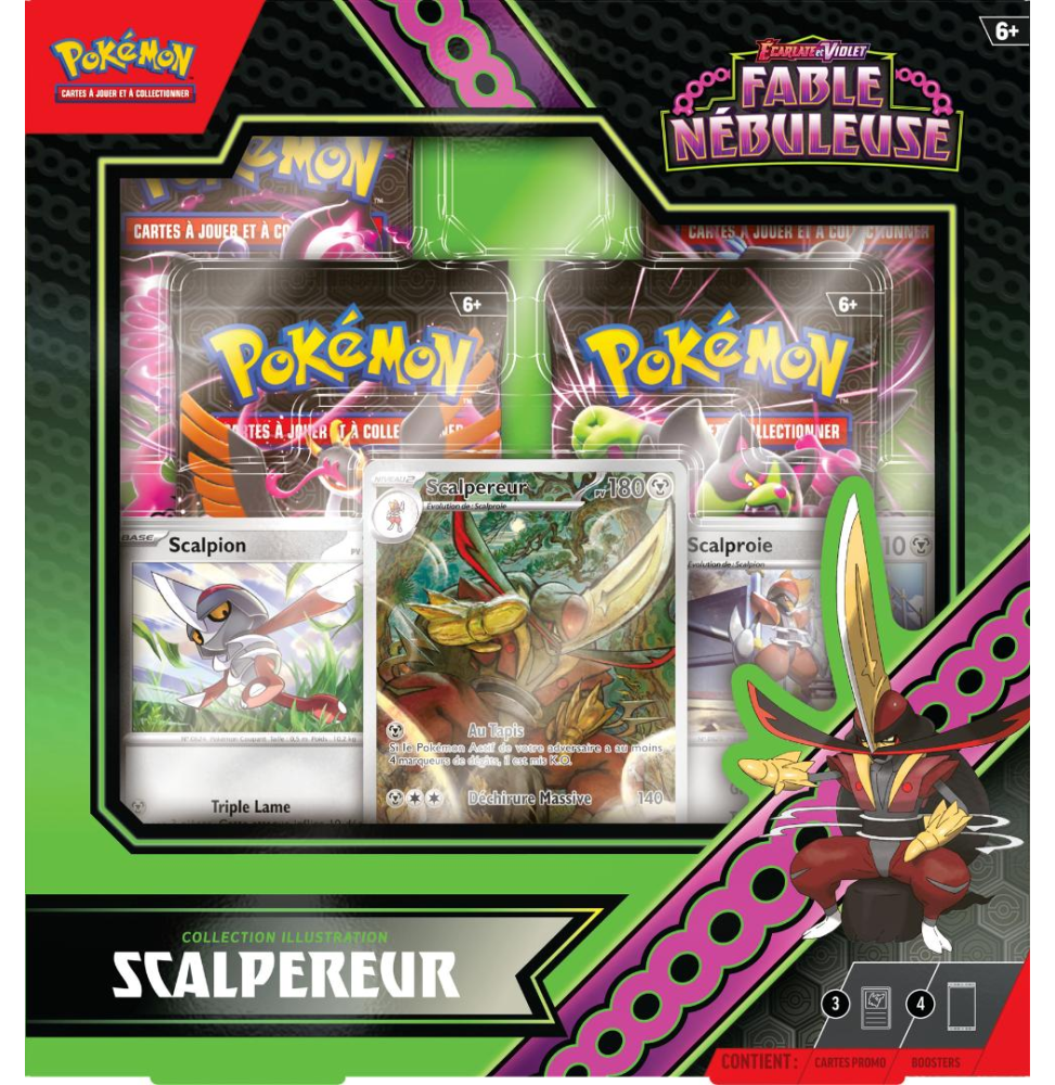 Pokémon - Coffret Fable Nebuleuse Scalpereur Pokémon - Coffret Fable Nebuleuse Scalpereur