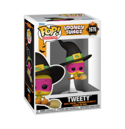 Figurine Looney Tunes Halloween - Tweety Witch Pop 10cm