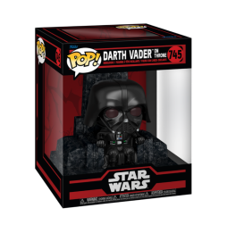 Figurine Star Wars Darkside - Vader Throne Pop Deluxe 10cm