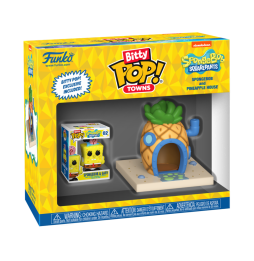 Figurine Bob L'Eponge - Town Spongebob At Home Bitty Pop 6cm