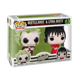 Figurine Beetlejuice 2 - 2-Pack Beetlejuice & Lydia Pop 10cm