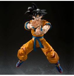 Figurine Dragon Ball Z Super - Son Goku Super Hero Sh Figuarts 14cm