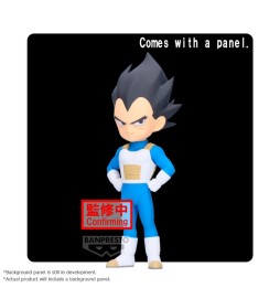 Figurine DBZ Dragon Ball - Daima Vegeta Mini Figure With Panel 9cm