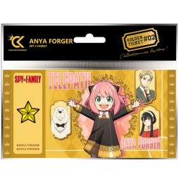 Golden Ticket Spy X Family - Anya Forger