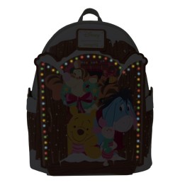 Mini Sac A Dos Disney - Winnie Holiday Scene Pooh And Friends