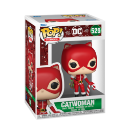 Figurine DC Comics - Holiday 2024 Catwoman Pop 10cm