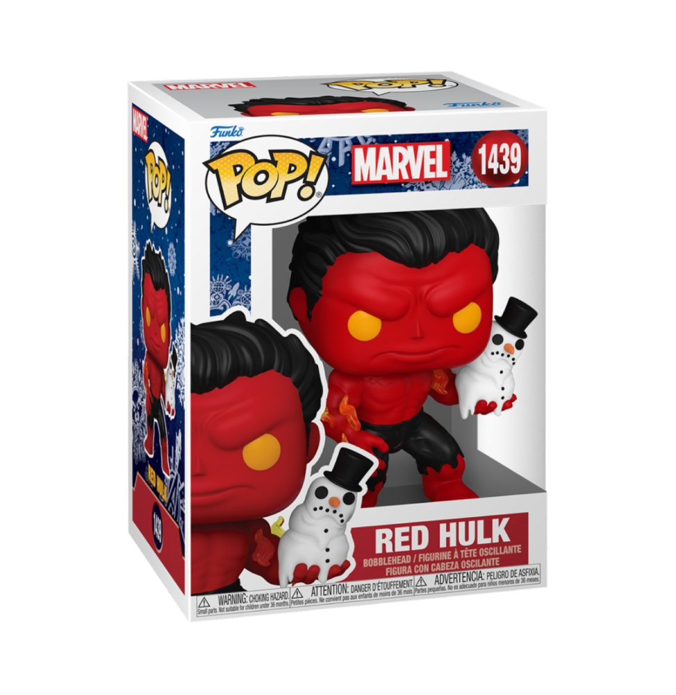 Figurine Marvel - Holiday 2024 Red Hulk Pop 10cm