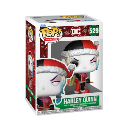 Figurine DC Comics - Holiday 2024 Harley Quinn Pop 10cm