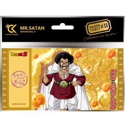 Golden Ticket Dragon Ball Z - Mr. Satan