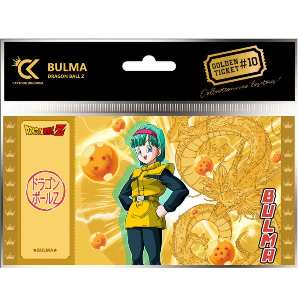 Golden Ticket Dragon Ball Z - Bulma