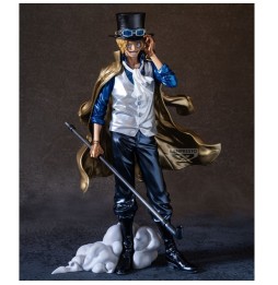 Figurine One Piece - Premium Sabo The Metallic 30cm