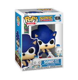 Figurine Sonic - Sonic And Hero Chao Pop 10cm