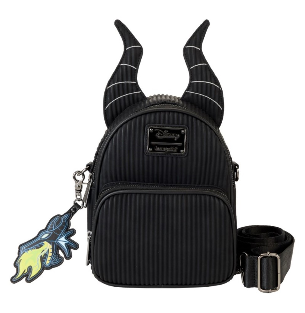 Mini Sac A Dos Convertible Disney - Villains Maleficent Maléfique