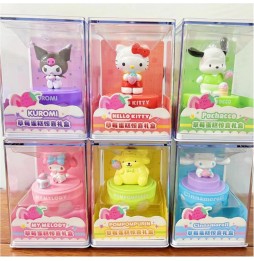 Figurine Hello Kitty - Stamp Stationary Mini Fig Tampon Boite De 6pcs