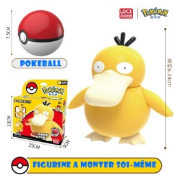 Maquette Pokeball Pokemon - Psykokwak 6cm