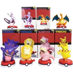 Figurines Pokemon - Moving Boite De 6pcs 5-7cm