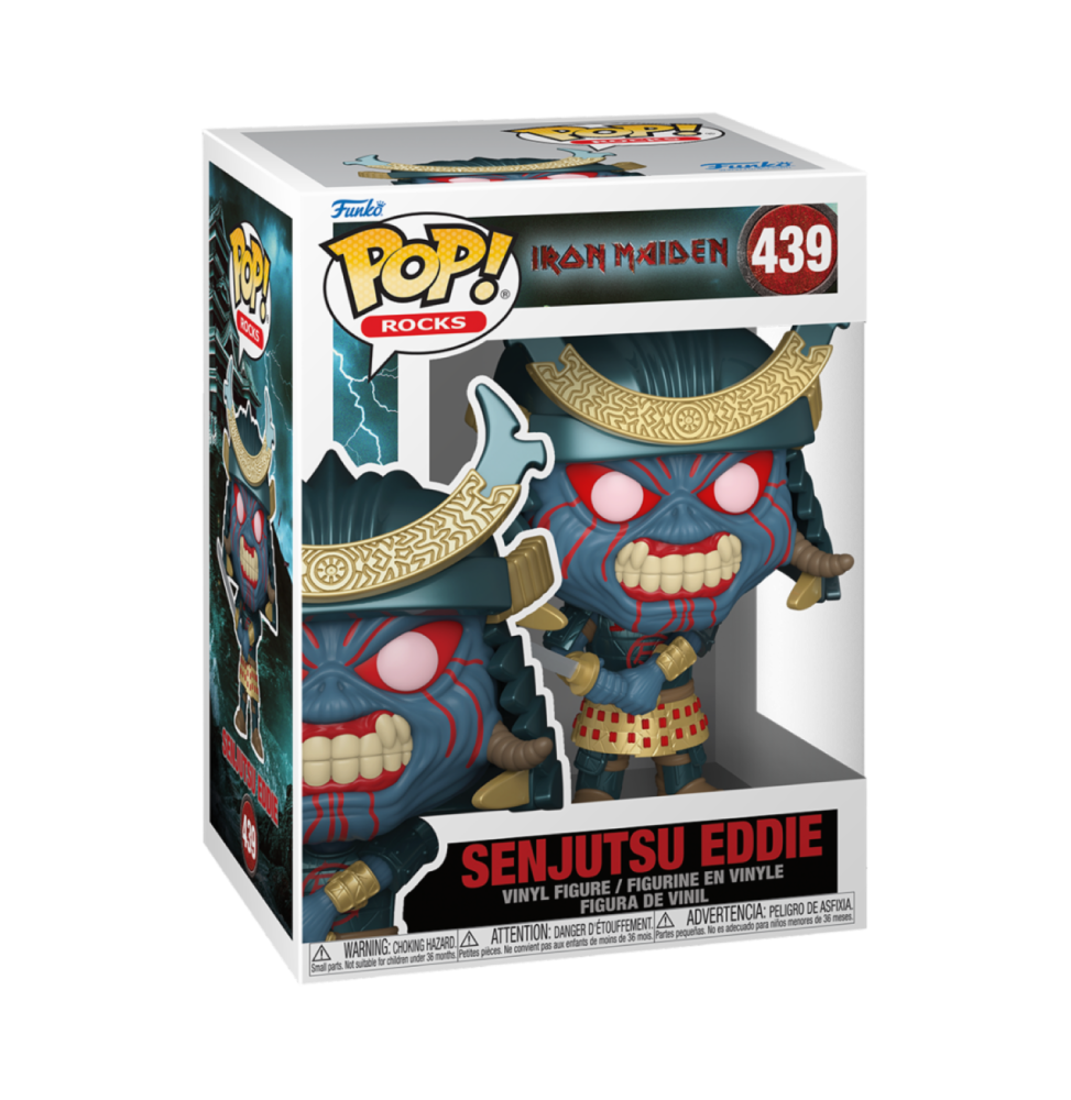 Figurine Iron Maiden - Senjutsu Eddie Pop 10cm