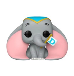 Figurine Disney - Dumbo Drapeau Pop 10cm