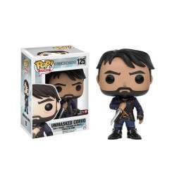 Boite Abimée - Figurine Dishonored 2 - Corvo Unmasked Exclu Pop 10cm