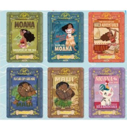 Disney Moana Series Adventure Journey - Boîte de 10 Boosters de 4 Cartes