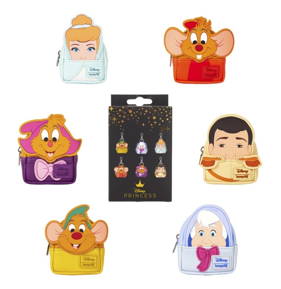Charms Mini Sac à Dos Disney Loungefly - Mystery Box Cinderella 75th Anniversary Charms Mini Sac à Dos Disney Loungefly - Mystery Box Cinderella 75th Anniversary