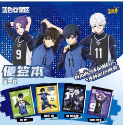 Blue Lock Pack Trading Cards Stickers Display - 12 pièces