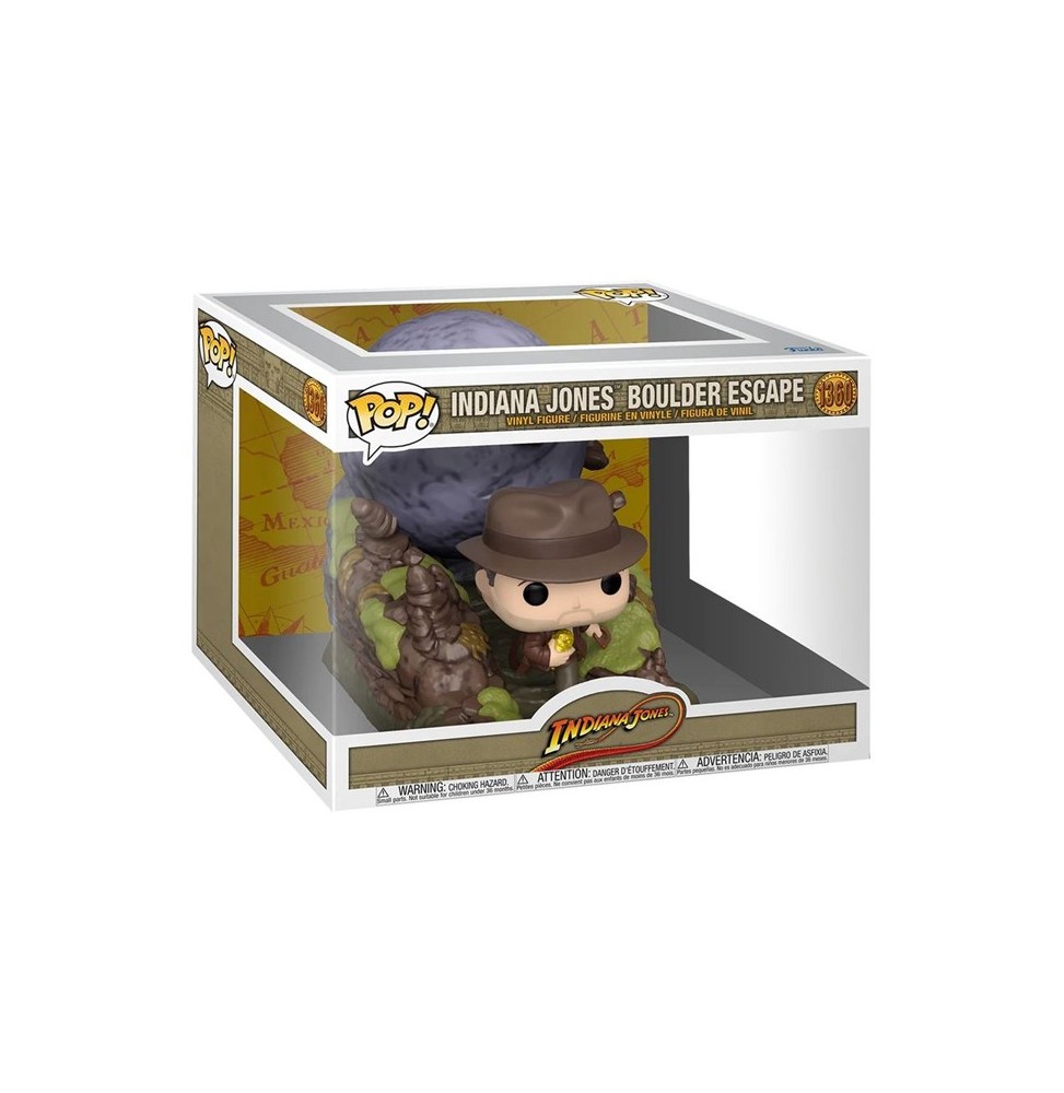 Funko Pop ! Movie Moments Indiana Jones Boulder Escape 18cm
