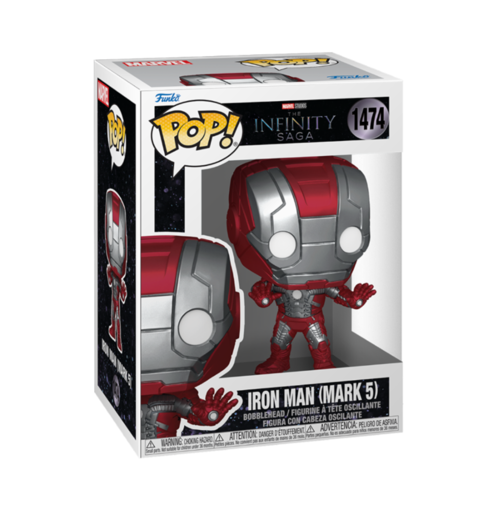 Funko Pop ! Marvel MCU Arc - Iron Man 2 Mark 5