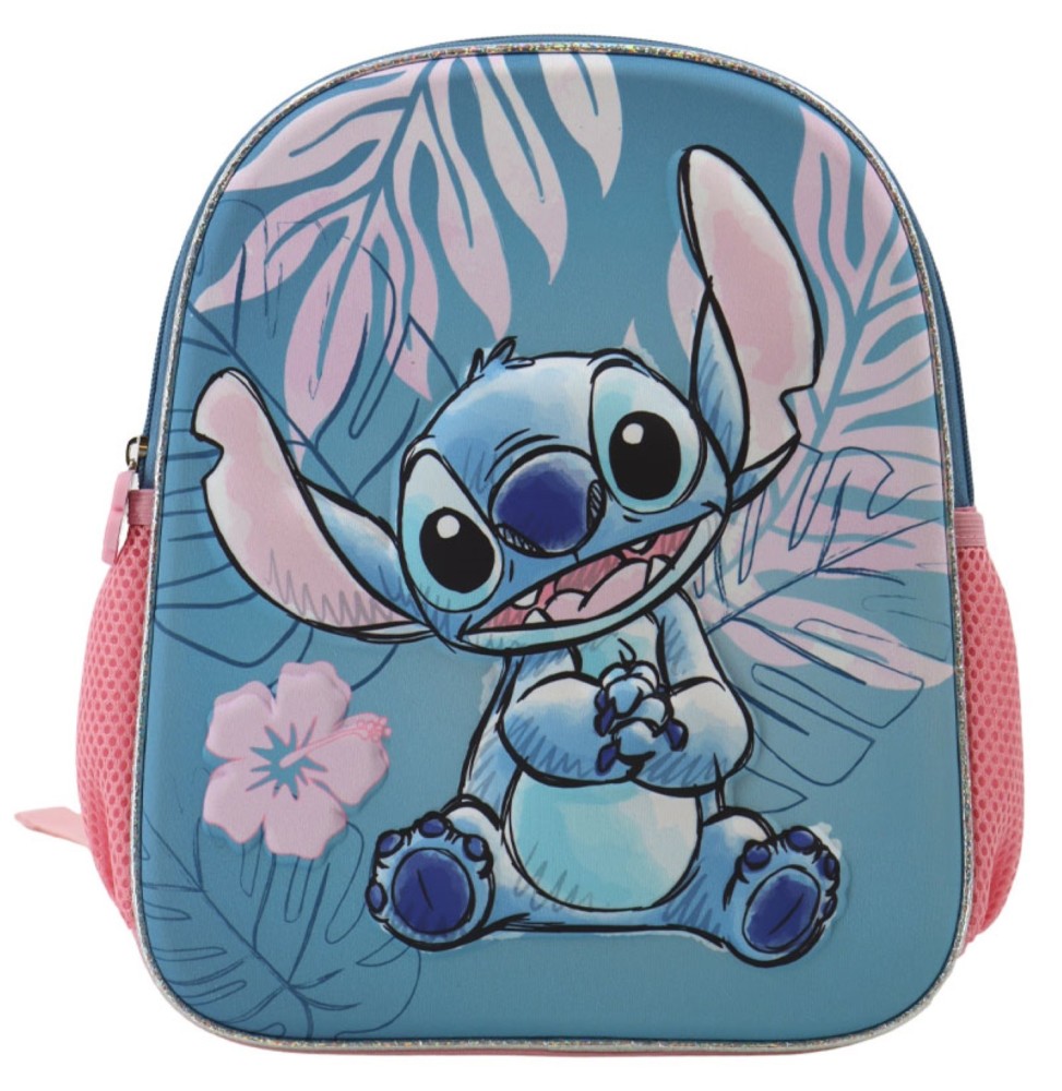 Sac a Dos Disney 3D - Stitch Blue Hawaii Sac a Dos Disney 3D - Stitch Blue Hawaii