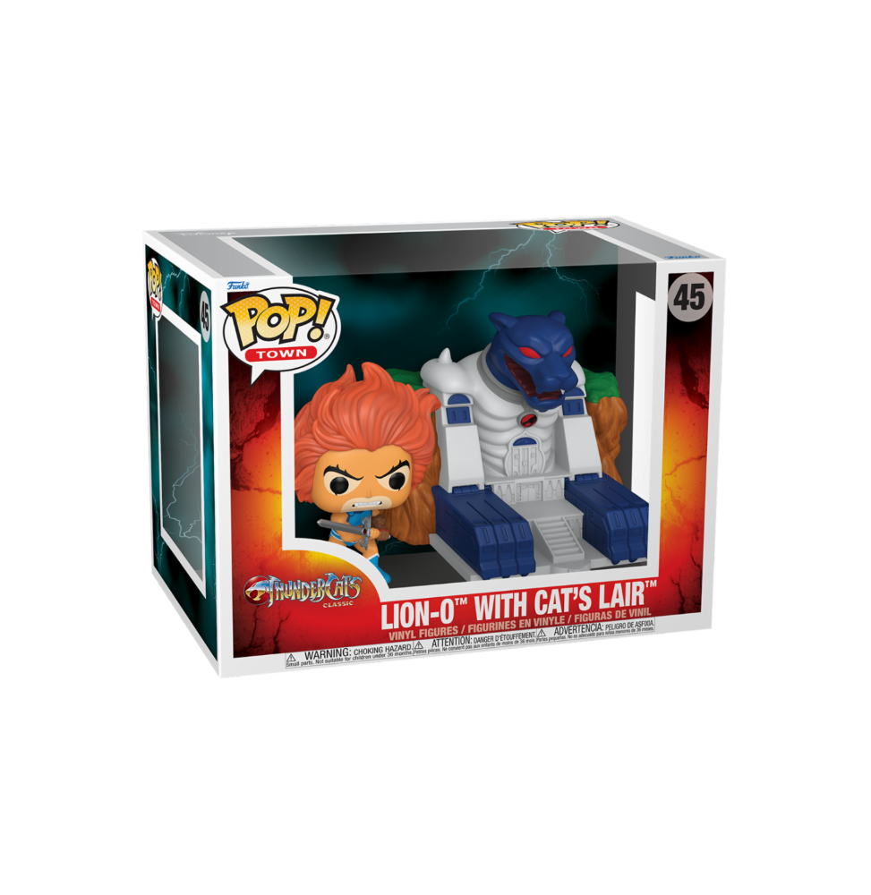 Funko Pop ! Thundercats Cosmocats - Lion-O with Cats Lair