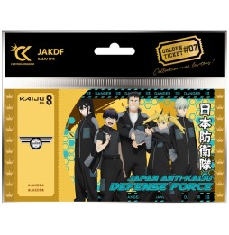 Golden Ticket Kaiju No.8 - Defense Force