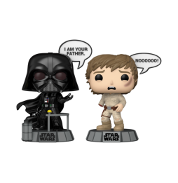 Funko Pop ! Star Wars Sayings - Darth Vader & Luke Skywalker (2-Pack)