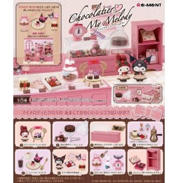 Figurine Sanrio - Chocolatier My Melody Boite 8pcs - Re-ment