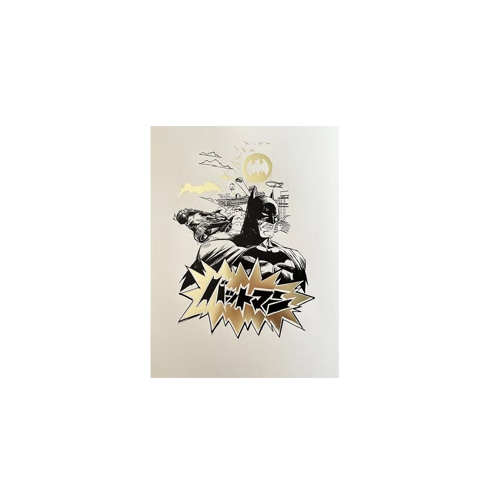 DC Artprint - Batman Japan Or (Letterpress 30 x 40) DC Artprint - Batman Japan Or (Letterpress 30 x 40)