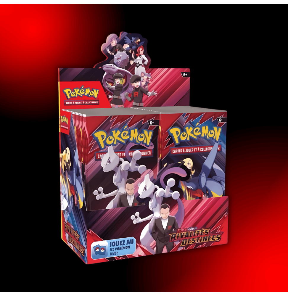 Display Pokémon Écarlate et Violet - Rivalités Destinées (EV10) - 36 Boosters