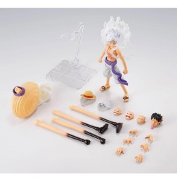 Figurine One Piece – Monkey D. Luffy Gear 5 Future Island Egghead (SH Figuarts)