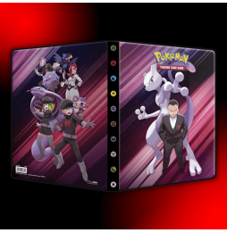Portfolio A4 Pokémon Écarlate et Violet - Rivalités Destinées (EV10) - Team Rocket